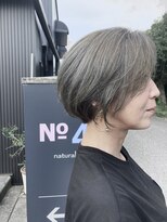 ナンバーフォーナチュラル(NO4 natural)&nbsp;横顔美人ショートボブ