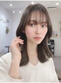 韓国ヘア/くびれヘア/レイヤーカット/顔まわりカット/髪質改善