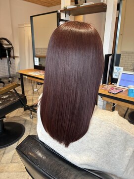 髪質改善カラー