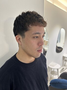 メンズショートパーマ