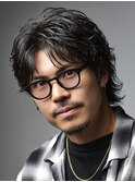 大人ルーズフェザーアクティブセンターパート