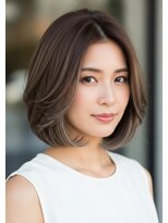 レヴィア(REVIA)&nbsp;白髪ぼかしハイライトブリーチミルクティーベージュ