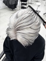 エゴル オム 名古屋栄(ENGOL homme)&nbsp;ホワイトデザインカラー/ハイトーンカラー