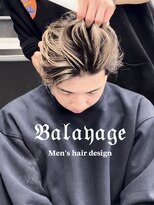 メンズサロン ガウディ 三宮店(men's salon Gaudi)&nbsp;外国人風ブロンドバレイヤージュ