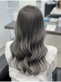 夏カラー×美人ヘアくびれ艶髪質改善カラーロングヘア20代30代