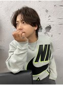 波巻きツイストスパイラル/リバースセンターパート/松戸