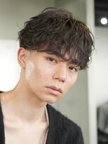 フィフス 大分(fifth)&nbsp;大分シャドウパーマメンズカットラウンドマッシュツーブロック
