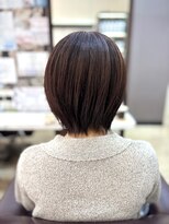 トレセッテ(tre sette)&nbsp;ナチュラルブラウンカラー/ショートレイヤースタイル