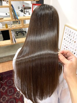 リコルド 学芸大学(Ricordo)の写真/【自分の髪が好き*】今までコンプレックスだったくせ毛の悩みも髪質改善縮毛矯正で徹底解決[学芸大学駅]