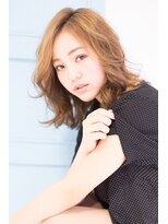 ヘアーアンドファッションシオミエイチ (hair＆fashion shiomi H)&nbsp;[shiomi H] 　ウェーブミディ