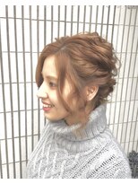 アンフィフォープルコ(AnFye for prco)&nbsp;【AnFyeforprco】ウェーブ編み込みラフアレンジ