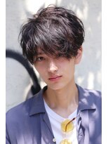 リップス 原宿(LIPPS)&nbsp;ネープレス マットマッシュ イメチェン ツーブロック 黒髪