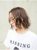 カーキグレージュ×ハイライト