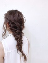 アップル(APPLE) ゆるふわ編みおろしスタイル