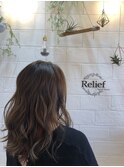 【Relief】ミックス巻きロングスタイル