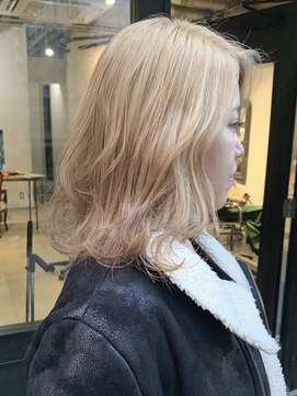 ノエル 池袋店(noel) 【noel】hachi×ブロンドベージュ