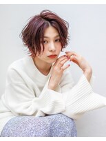 ヘアアンドエステ ヒロイン 西麻布本店(Hair&Esthe HIROIN) 【大人ヘア】ゆる巻きショートウルフボブ