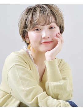 ヘアーサロンデフォーエバー(hairsalon de Forever) くせ毛風マッシュショート♪