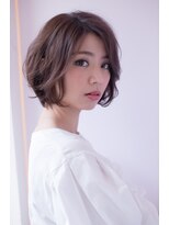 ヘアーアンドファッションシオミエイチ (hair＆fashion shiomi H) 【shiomi H】ショートボブ