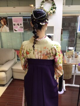 ヘアサロン ユニティ(Hair Salon Unity) 令和の新袴スタイル