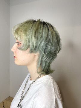 五角髪 しっかりウルフのやつ