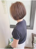 丸っぽボブスタイル 20代30代40代