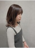結べるボブ/外ハネボブ/イルミナカラー/サファリグレージュ