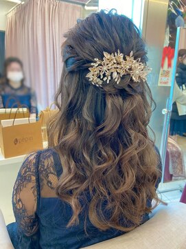 ヘアメイク マリア 福岡天神西通り(hair make MARIA) ハーフアップ