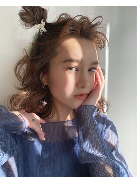 ヘアールーム プリズム(Hair room Prism) おだんごアレンジ