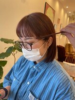 ルッツ(Lutz. hair design) orange　brown