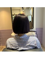 ネオリーブエクラ 上野御徒町店(Neolive eclat) ディープパープル　美髪