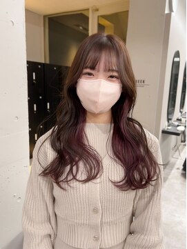 シーク 天神(SEEK) 【SEEK 緒方芽久】インナーカラー