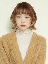 エンタク 新宿三丁目店(enntaku)&nbsp;ケアブリーチ/グラデーションカラー/ペールベージュ[新宿三丁目]