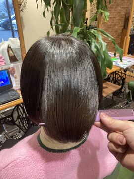 ヴィヴ(Vive) メテオカラー×ショートボブ