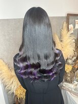 ヘアーデザインルアナ(Hair design Luana.)&nbsp;ロングインナーパープル
