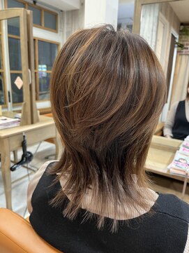 ヘアサロン カラーラ 亀有店(Color-ra) ウルフ