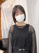 スイート ヘアデザイン(Suite HAIR DESIGN)&nbsp;切りっぱなしボブ　タッセルボブ　ミニボブ