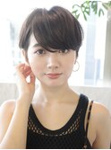 大人マッシュショート／丸みショート／イメチェン／30代40代50代