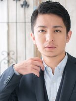 モッズヘア メン 上尾東口店(mod's hair men)&nbsp;爽やか七三分けオールバック/ビジカジ刈り上げショートW上尾