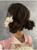 大阪　梅田浴衣レンタル　ヘアセット　学割