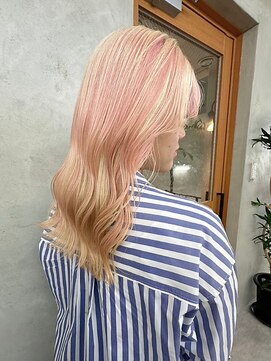 リアン(Lien) ブリーチカラー/ペールピンク