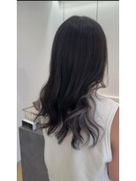ユニ バイ マグ 長野店(Uni.by Mag) 20代30代大人かわいいホワイトベージュインナーカラー