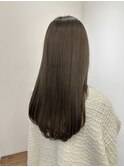 池袋 イルミナカラー 艶髪 ロング 髪質改善 オリーブブラウン♪