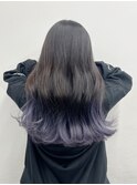 アッシュパープルグラデーション