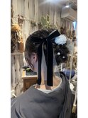 成人ヘアセット