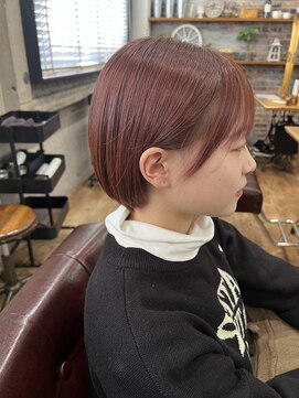 ゴーシェン 津田沼本店(Goshen) ボブ×ピンクカラー