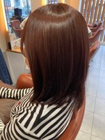 リベア トウキョウ 東大島店(Rever Tokyo)&nbsp;外はね/Ａライン/ピンクベージュ[東大島/東大島駅]