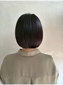 きれいにまとまる！すっきり丸みボブ