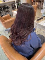 ビズヘアー プチ(bisou hair petit) バーガンディカラー