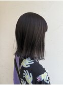 脱ブリーチ透明感たっぷりシアーブラック/ワンカラー/知立/三河